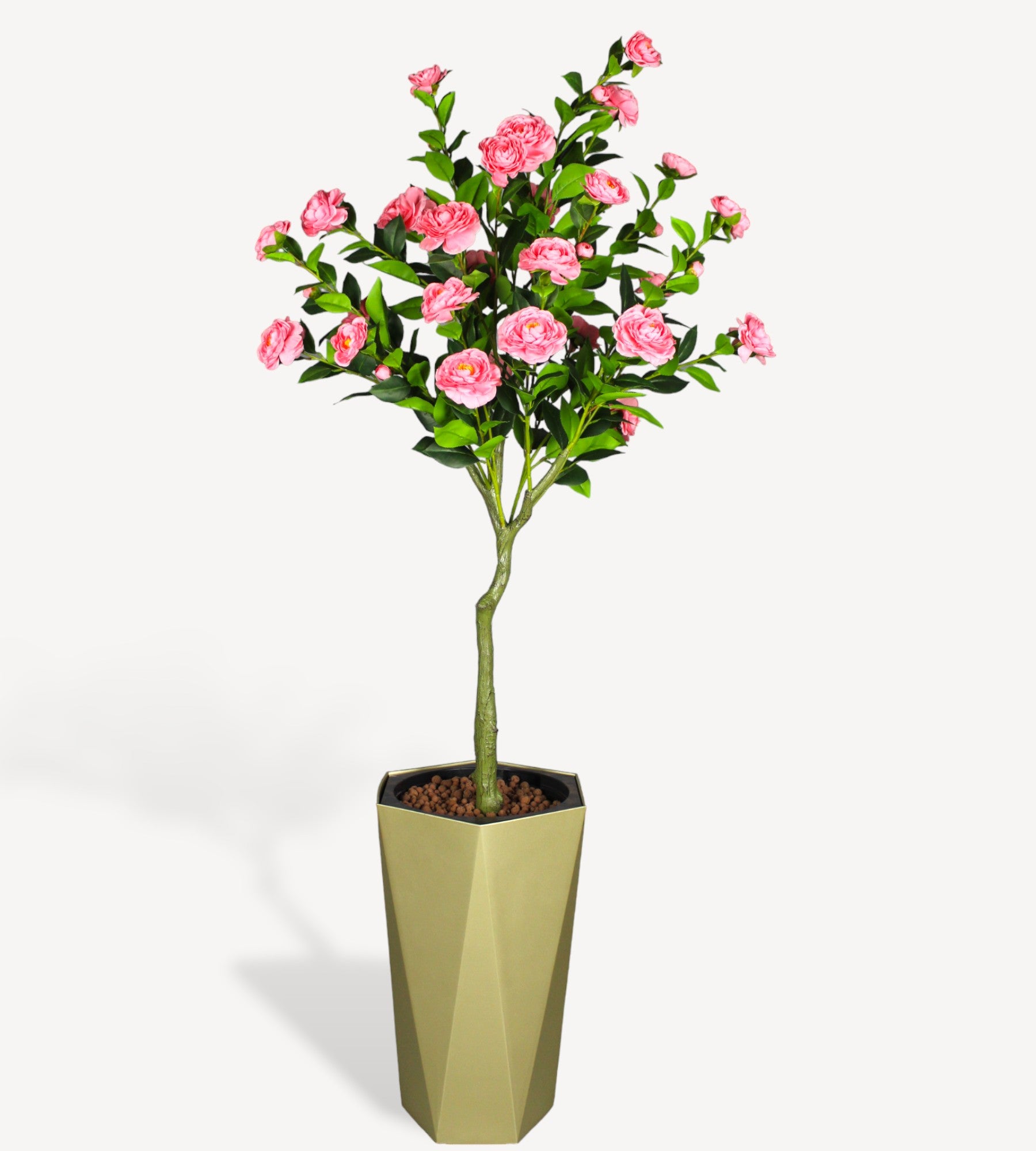 Rozenboom Donker Roze Kunstplant - 150 cm